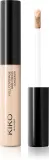 Корректор для лица KIKO Milano Full Coverage Dark Circles Concealer с плотным покрытием, стойкий, 8 мл, оттенок 02 Light Beige — фото 1