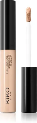 Корректор для лица KIKO Milano Full Coverage Dark Circles Concealer с плотным покрытием, стойкий, 8 мл, оттенок 05 Medium Beige