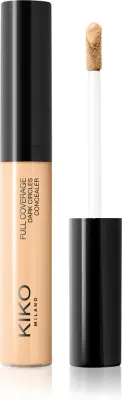 Корректор для лица KIKO Milano Full Coverage Dark Circles Concealer с плотным покрытием, стойкий, 8 мл, оттенок 16 Vanilla