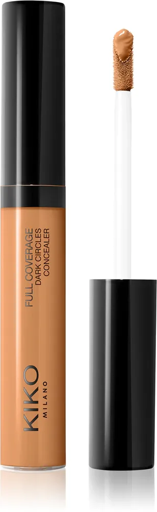 Корректор для лица KIKO Milano Full Coverage Dark Circles Concealer с плотным покрытием, стойкий, 8 мл, оттенок 21 Walnut