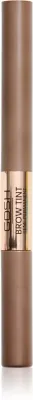 Краска для бровей GOSH COPENHAGEN Brow Tint стойкая, со щёточкой, 2,9 г, оттенок 003 Grey Brown