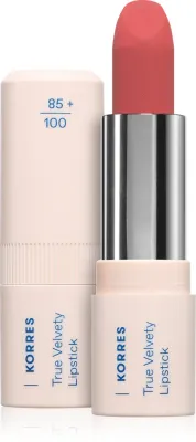 Помада для губ Korres True Velvety Lipstick кремовая, с гиалуроновой кислотой, 3 г, оттенок 16 Blush Pink