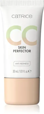 CC крем для лица Catrice CC Skin Perfector против покраснений, с зелёными пигментами, 30 мл