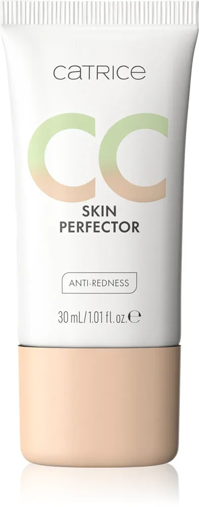 CC крем для лица Catrice CC Skin Perfector против покраснений, с зелёными пигментами, 30 мл, оттенок Green, Shift, Go!