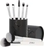 Набор кистей для макияжа ZMILE COSMETICS Your Utensilo Brushes для пудры, тонального средства и теней — фото 6
