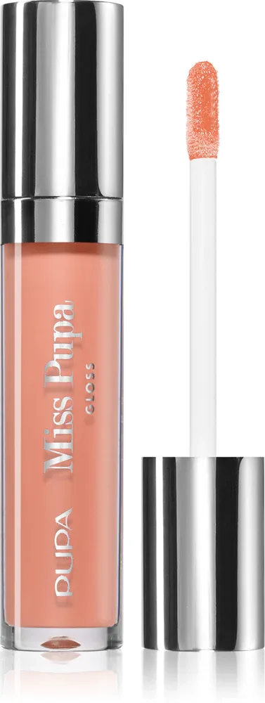 Блеск для губ PUPA Milano Miss Pupa лёгкий, не склеивает губы, 5 мл, оттенок 401 - Lovely Pink