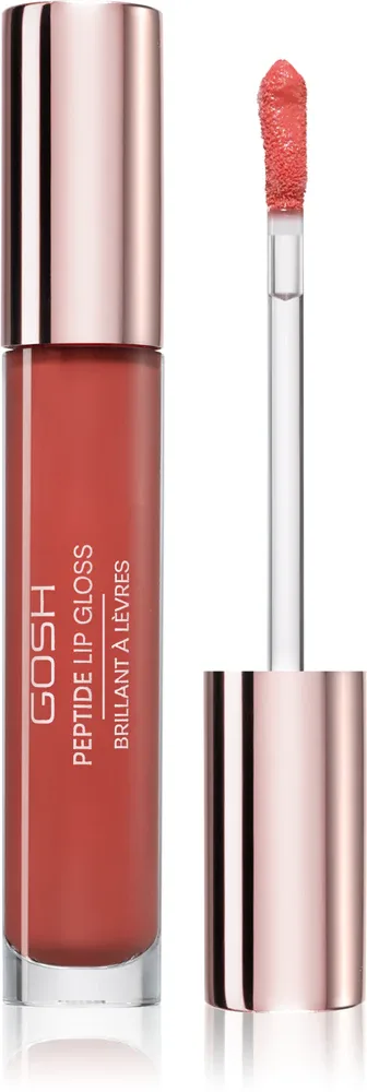 Блеск для губ GOSH COPENHAGEN Peptide Lip Gloss с пептидами, увлажняющий, 7 мл, оттенок 003 Vintage