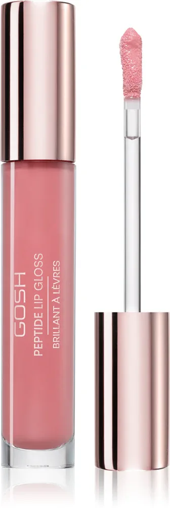 Блеск для губ GOSH COPENHAGEN Peptide Lip Gloss с пептидами, увлажняющий, 7 мл, оттенок 002 Candy