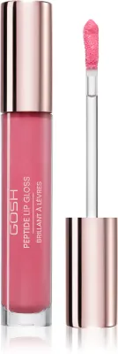Блеск для губ GOSH COPENHAGEN Peptide Lip Gloss с пептидами, увлажняющий, 7 мл, оттенок 010 Candyfloss