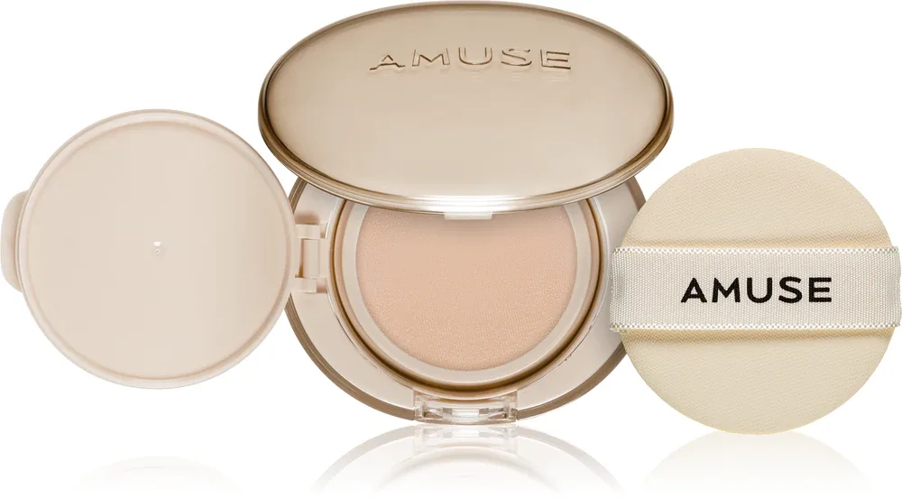Кушон тональный AMUSE Dew Jelly Master Cushion среднее покрытие, со средней защитой от солнца, 15 г, оттенок 1.5 Natural