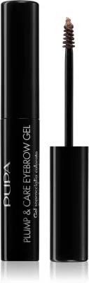 Гель для бровей PUPA Milano Plump Care Eyebrow Gel тонирующий, со щёточкой, 3 мл