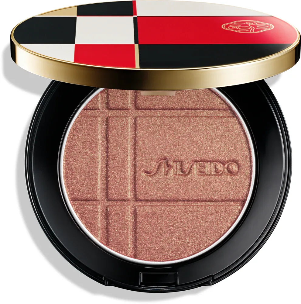 Средство для макияжа Shiseido Color + Glow Enhancer румяна, тени, хайлайтер, 7 г, оттенок 03 Gold Amber