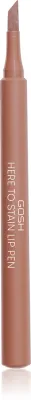 Карандаш для губ GOSH COPENHAGEN Here To Stain Lip Pen стойкий, увлажняющий, 1 мл, оттенок 004 Mocha Stain