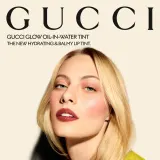 Помада для губ жидкая Gucci Glow Oil-In-Water Tint Liquid Lipstick с гиалуроновой кислотой, блестящая, 6,5 мл, оттенок 130 Elsa Hazel — фото 7