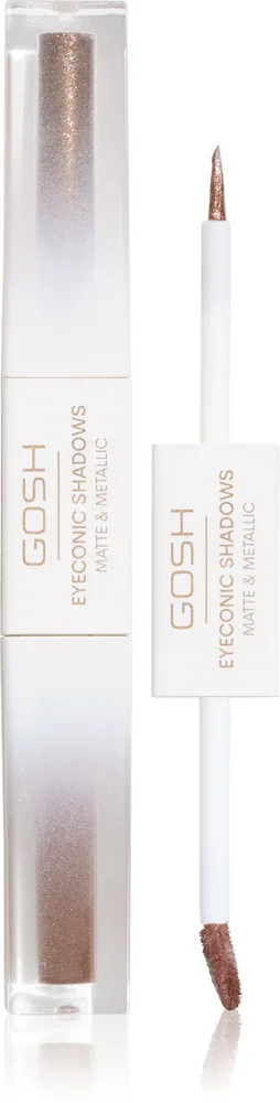 Тени для век GOSH COPENHAGEN Eyeconic Shadows матовые, с металлическим эффектом, 1,5 мл, оттенок 003 Savage