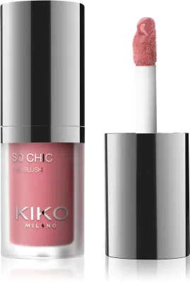 Румяна для лица KIKO Milano So Chic матовые, стойкие, 4,5 мл, оттенок 04 Ruby Bliss