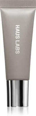 Тени для век Haus Labs Hy-Power с высокой пигментацией, стойкие, 7 г, оттенок Charcoal Shimmer