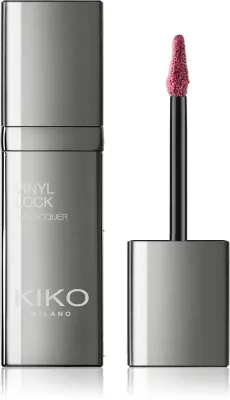 Помада для губ KIKO Milano Vinyl Lock жидкая, с высоким блеском, 4 мл, оттенок 04 Taste Of Mauve