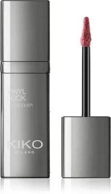 Помада для губ KIKO Milano Vinyl Lock жидкая, с высоким блеском, 4 мл, оттенок 03 Coral Sketch