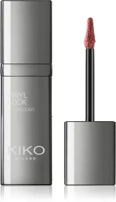 Помада для губ KIKO Milano Vinyl Lock жидкая, с высоким блеском, 4 мл, оттенок 02 Back To Brick