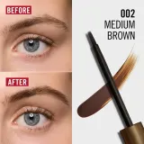 Гель для бровей Rimmel Wonder'Bond стойкий, быстросохнущий, 7,7 мл, оттенок 002 Medium Brown — фото 3