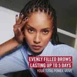Гель для бровей Rimmel Wonder'Bond стойкий, быстросохнущий, 7,7 мл, оттенок 002 Medium Brown — фото 5