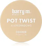Тени для век Barry M Pot Twist набор, матовые и блестящие, 4 x 1,8 г, оттенок Cookie — фото 1