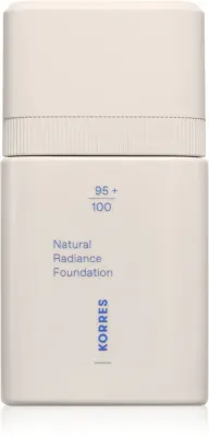 Тональный крем Korres Natural Radiance Foundation со средней плотностью покрытия, увлажняющий, 30 мл