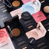 Тональное средство Catrice Invisible Cover Cushion Foundation кушон, с SPF, 10 г, оттенок C042C — фото 6