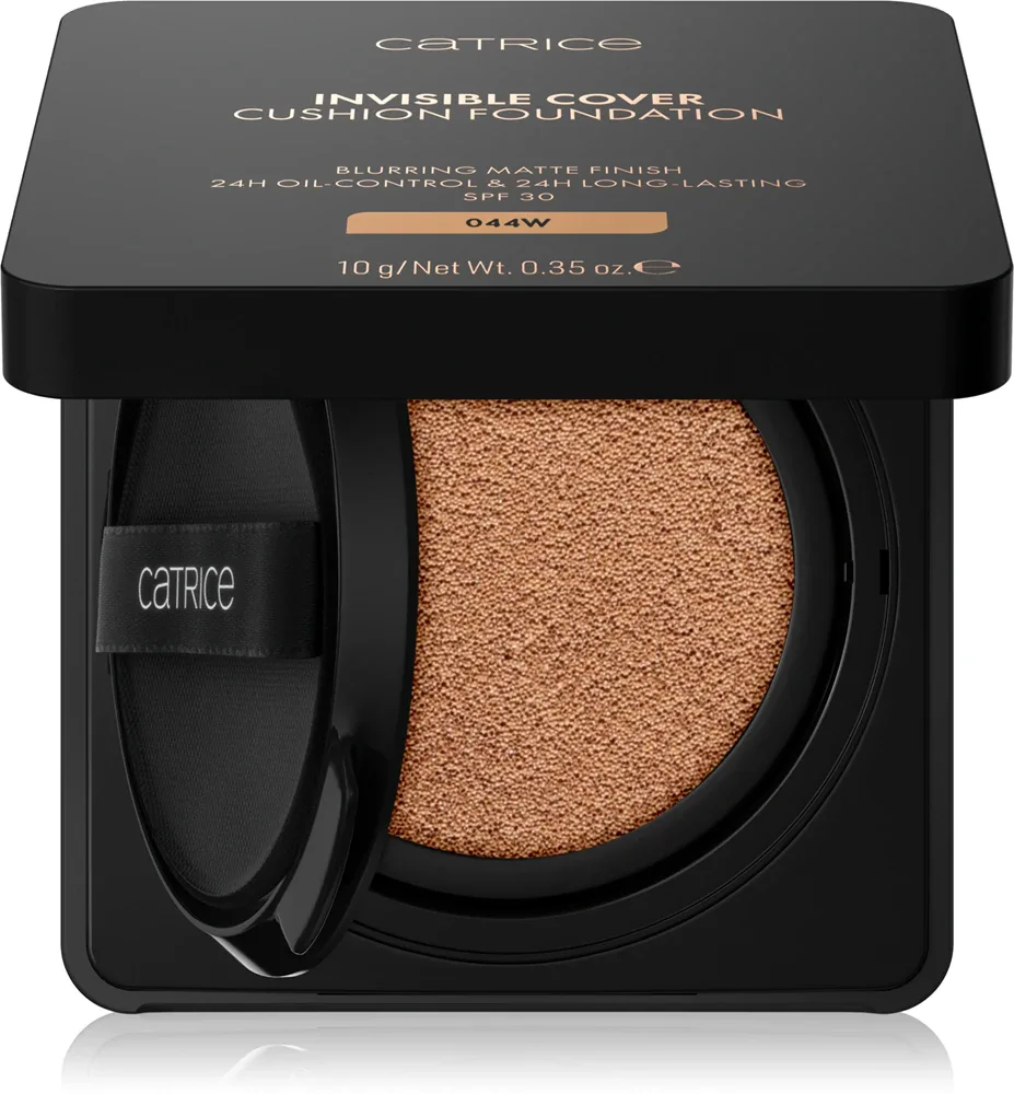 Тональное средство Catrice Invisible Cover Cushion Foundation кушон, с SPF, 10 г, оттенок 044W