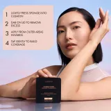 Тональное средство Catrice Invisible Cover Cushion Foundation кушон, с SPF, 10 г, оттенок 015W — фото 5