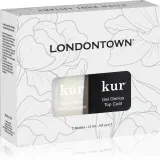 Набор лаков для ногтей LONDONTOWN Conceal + Go Duo с верхним покрытием, подарочный — фото 1