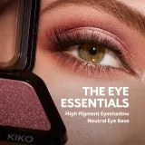 Тени для век KIKO Milano High Pigment матовые, стойкие, бежевые, 1,5 мл, оттенок 19 Matte Neutral Beige — фото 4