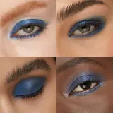 Тени для век KIKO Milano High Pigment матовые, стойкие, бежевые, 1,5 мл, оттенок 49 Metallic Blue — фото 3