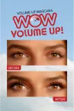 Тушь для ресниц flormar Volume Up Mascara для объёма, чёрная, подкручивающая, 12 мл, оттенок Black — фото 4