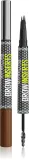 MAYBELLINE NEW YORK Brow Inserts - Фломастер для бровей Maybelline Brow Inserts с щёточкой, для естественного эффекта, 1,25 мл, 1.25 мл, оттенок 4 Medium Brown — фото 1