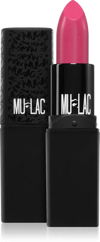 Помада для губ Mulac Cosmetics Matt Lipstick матовая, стойкая, красная, 3,5 г, оттенок Flamingo