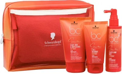 Дорожный набор для волос Schwarzkopf Professional BC Bonacure Sun Protect Sun Bag после солнца, 1 шт