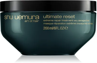 Маска для волос Shu Uemura Ultimate Reset восстанавливающая, с экстрактом риса, 200 мл