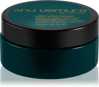 Маска для волос Shu Uemura Ultimate Reset восстанавливающая, с экстрактом риса, 75 мл