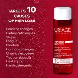 Шампунь Uriage AP HAIR с кофеином и цинком, против выпадения волос, 200 мл — фото 5