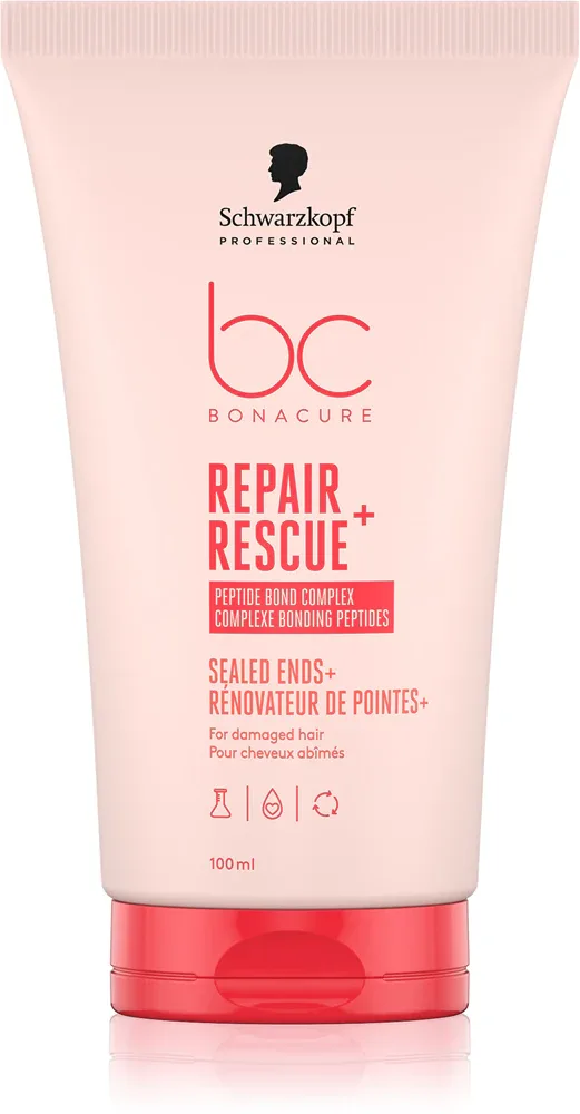 Сыворотка для волос Schwarzkopf Professional BC Bonacure Repair Rescue+ несмываемая, восстанавливающая, 30 мл / 100 мл