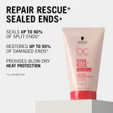 Сыворотка для волос Schwarzkopf Professional BC Bonacure Repair Rescue+ несмываемая, восстанавливающая, 30 мл / 100 мл — фото 6