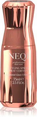 Спрей для укладки волос NEQI Diamond Glass Ultimate Styling spray, термозащита, 75 мл