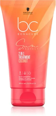 Маска для волос Schwarzkopf Professional BC Bonacure Sun Protect 2-IN-1 Treatment после солнца, интенсивно восстанавливающая