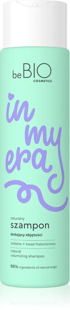 Шампунь для волос beBIO In My Era Natural Volumizing для объёма, для тонких волос, 300 мл
