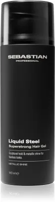Гель для укладки волос Sebastian Professional Liquid Steel сильной фиксации, с блеском, 140 мл