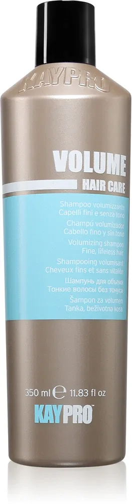 Шампунь для волос Kaypro Volume Volumizing Shampoo для объёма, для тонких волос, 350 мл