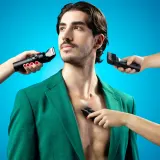 Триммер Niceboy AirTrim для бороды, волос, носа и ушей, водонепроницаемый, со съёмными насадками, 1 шт — фото 4