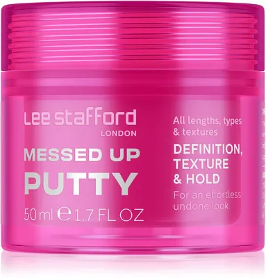 Паста для укладки волос Lee Stafford Styling Messed Up Putty моделирующая, 50 мл